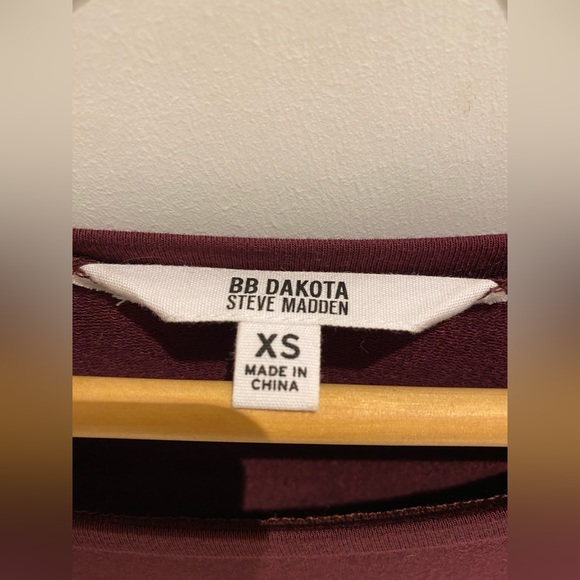 BB DAKOTA BY STEVE MADDEN LONG SLEEVE KNIT MATERNITY DRESS - Picture 6 of 9